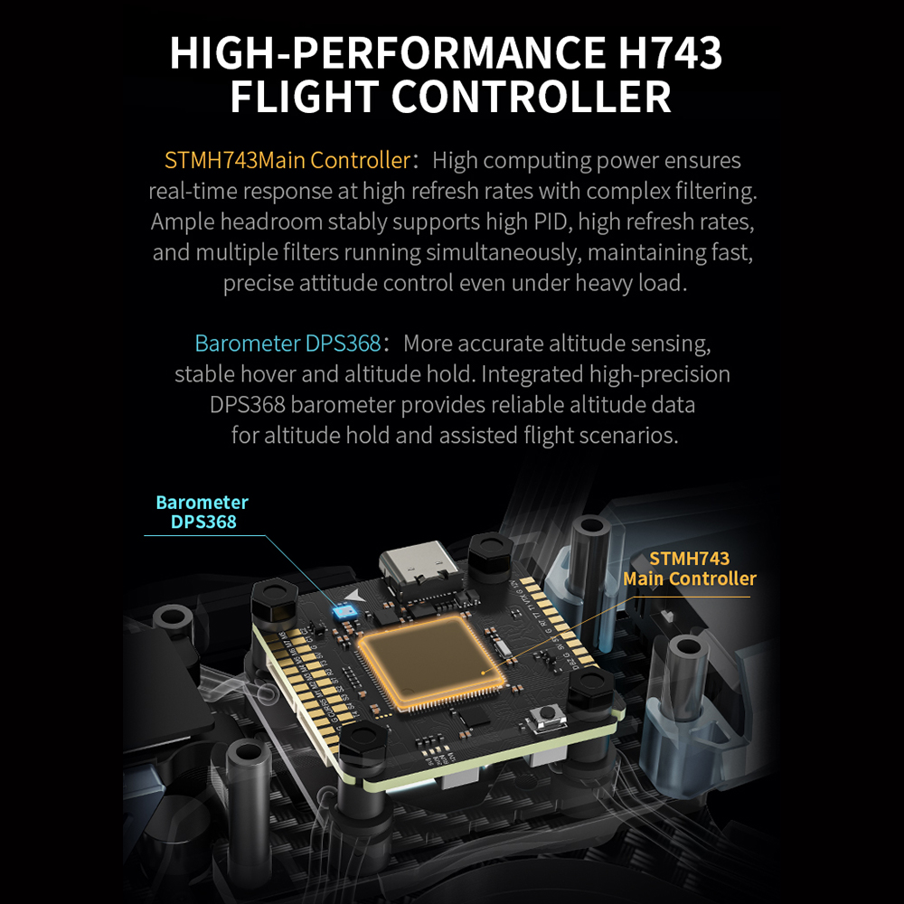Axisflying H743 PRO Flight Con - Fpv Drone Flight Controller recensione e prezzo