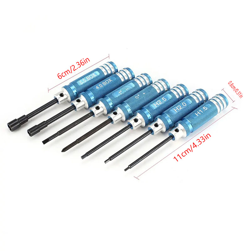 7Pcs 1.5 2.0 2.5mm RC Hex Driv - Fpv Drone Tool Kit recensione e prezzo