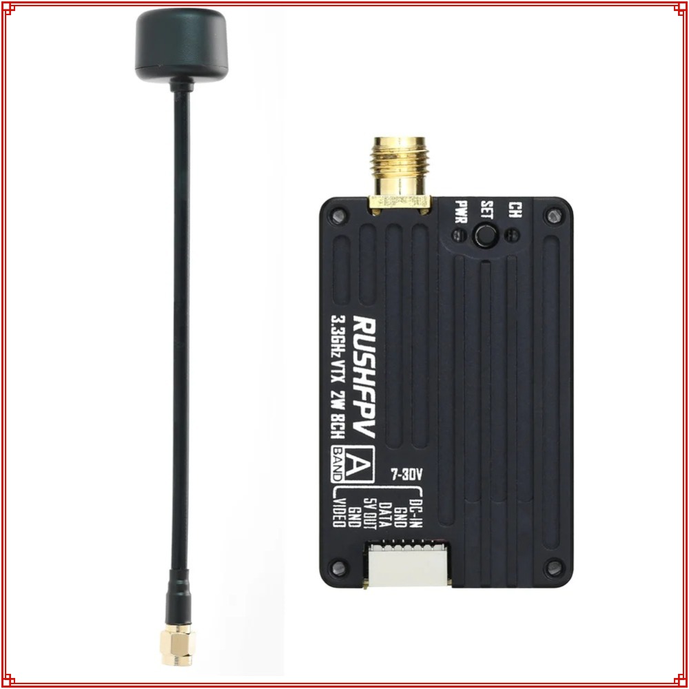2026 New RUSHFPV 3.3G 2W VTX T - Fpv Drone Transmitter recensione e prezzo