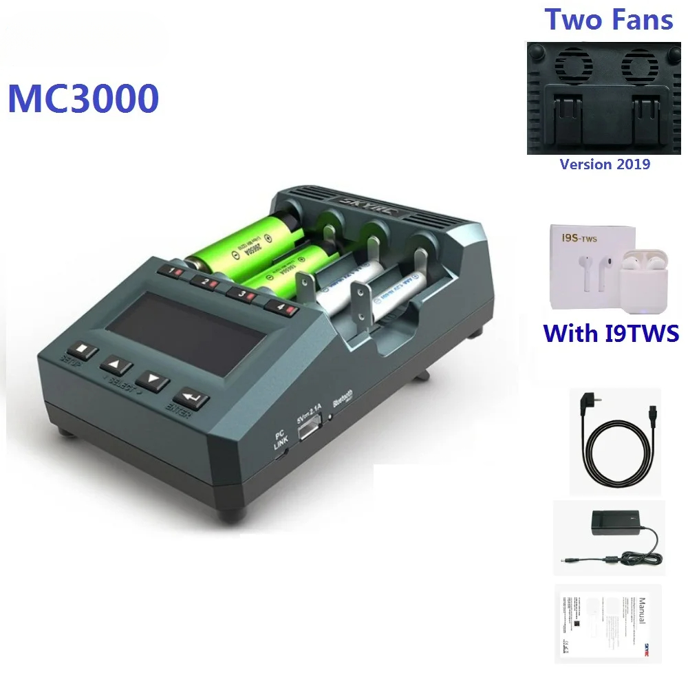 MC3000  Smart 4 Slots LCD Disp - Fpv Drone Charger recensione e prezzo