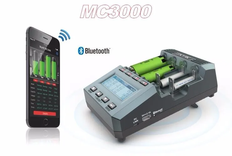 MC3000  Smart 4 Slots LCD Disp - Fpv Drone Charger recensione e prezzo