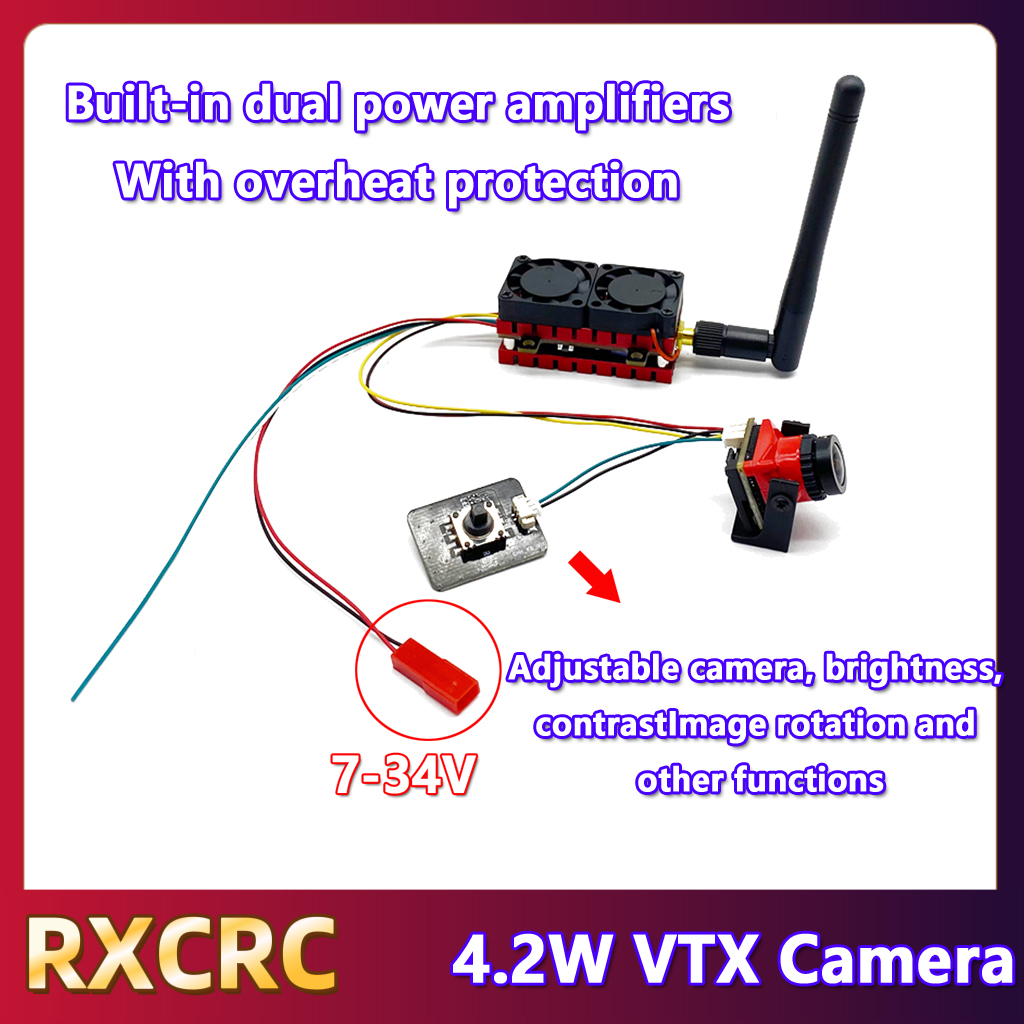 RXCRC 5.8G 48CH 4.2W High Powe - Fpv Drone Transmitter recensione e prezzo