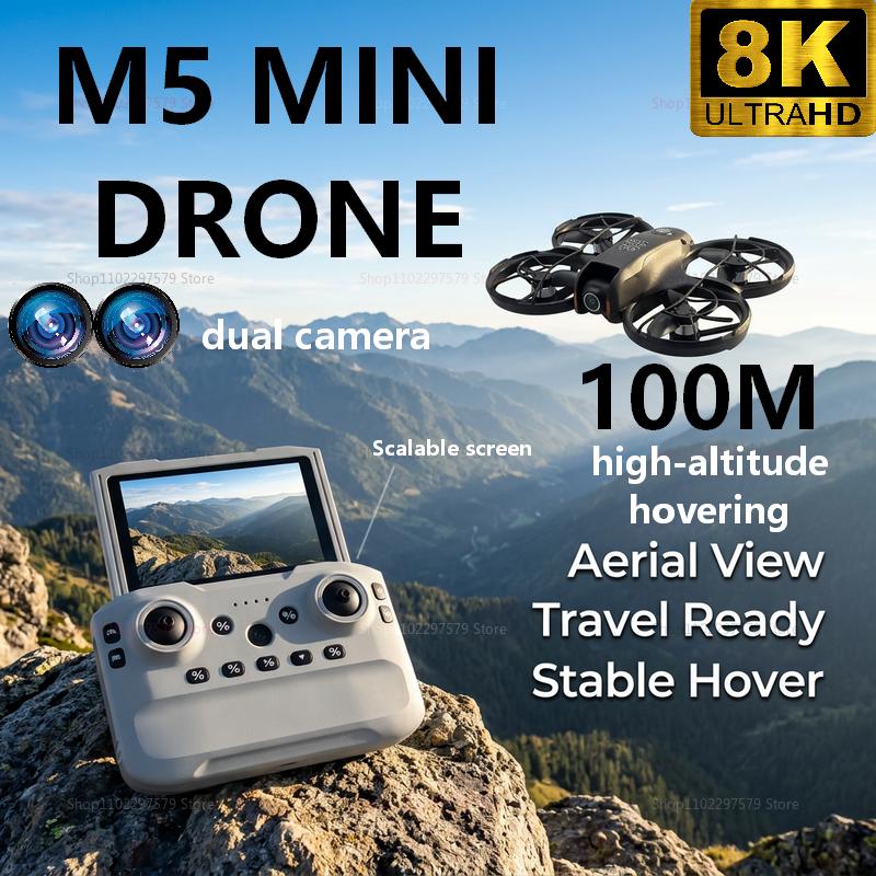 2026 New M5 Mini Drone 8K HD C - Fpv Drone Charger recensione e prezzo