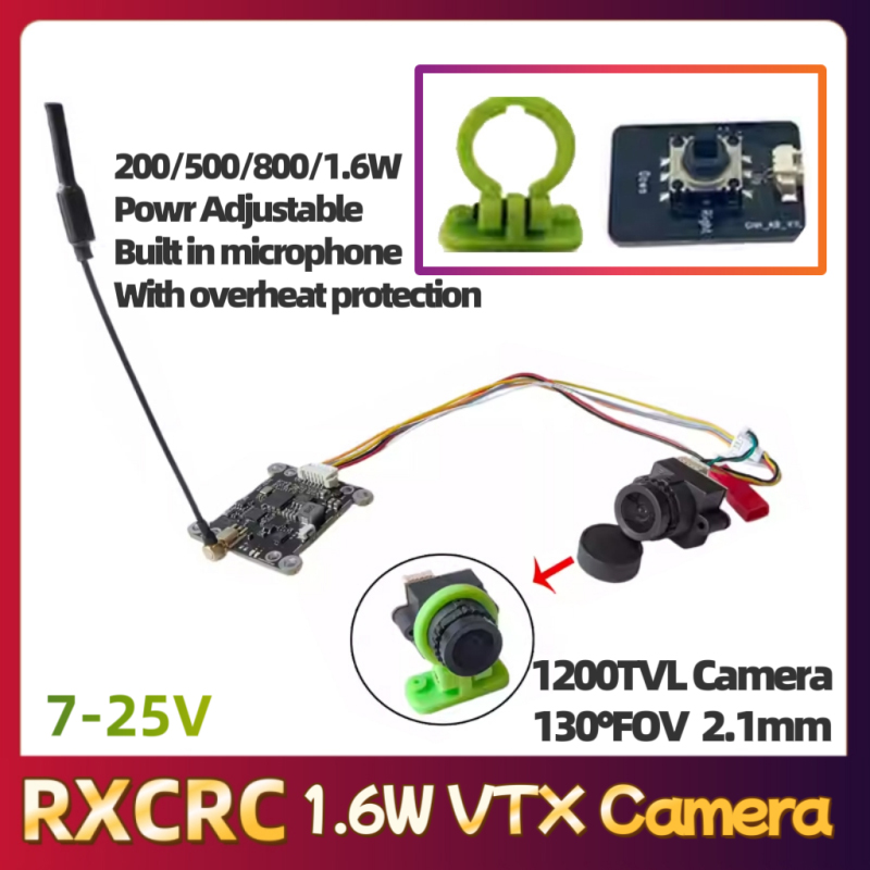 RXCRC 5.8G Module 48CH 1.6W VT - Fpv Drone Transmitter recensione e prezzo