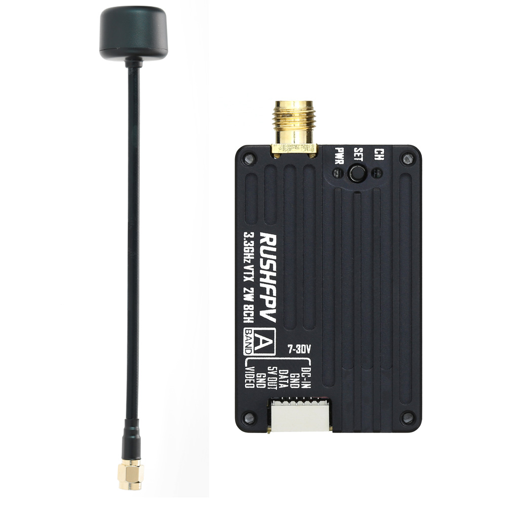 RUSHFPV 3.3G 2W VTX Transmitte - Fpv Drone Transmitter recensione e prezzo