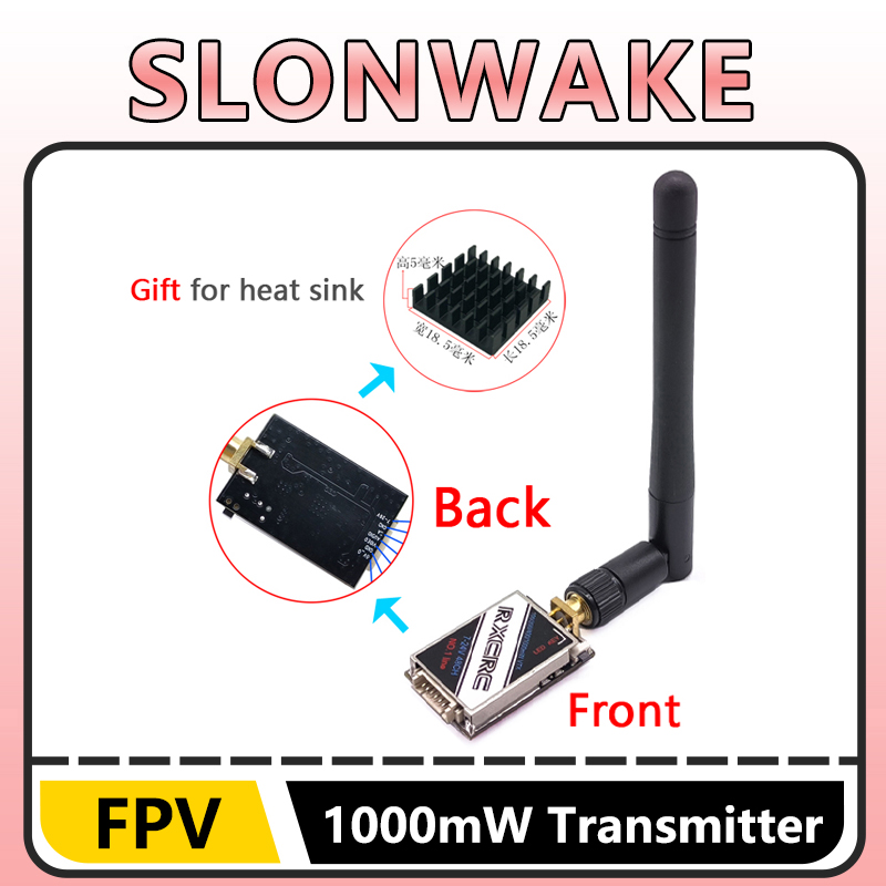 SLONWAKE  5.8G 48CH 1W VTX 100 - Fpv Drone Camera recensione e prezzo