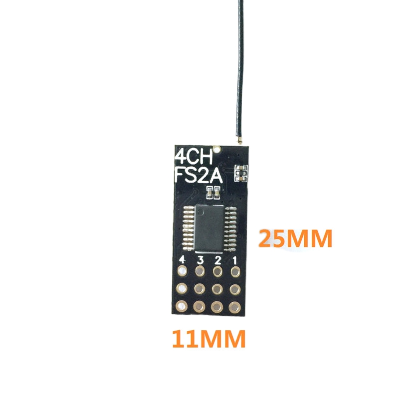 Flysky FS2A Mini Receiver 4CH  - Fpv Drone Flight Controller recensione e prezzo