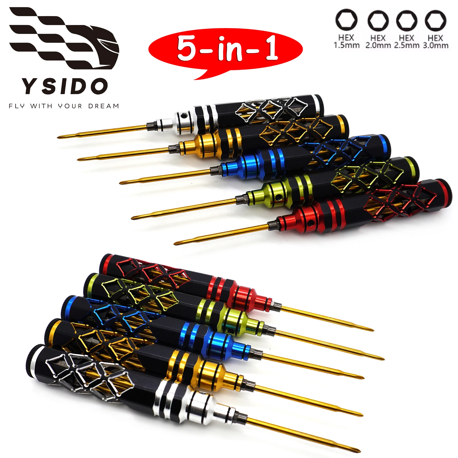 ​YSIDO 1.5mm 2.0mm 2.5mm 3.0mm - Fpv Drone Tool Kit recensione e prezzo
