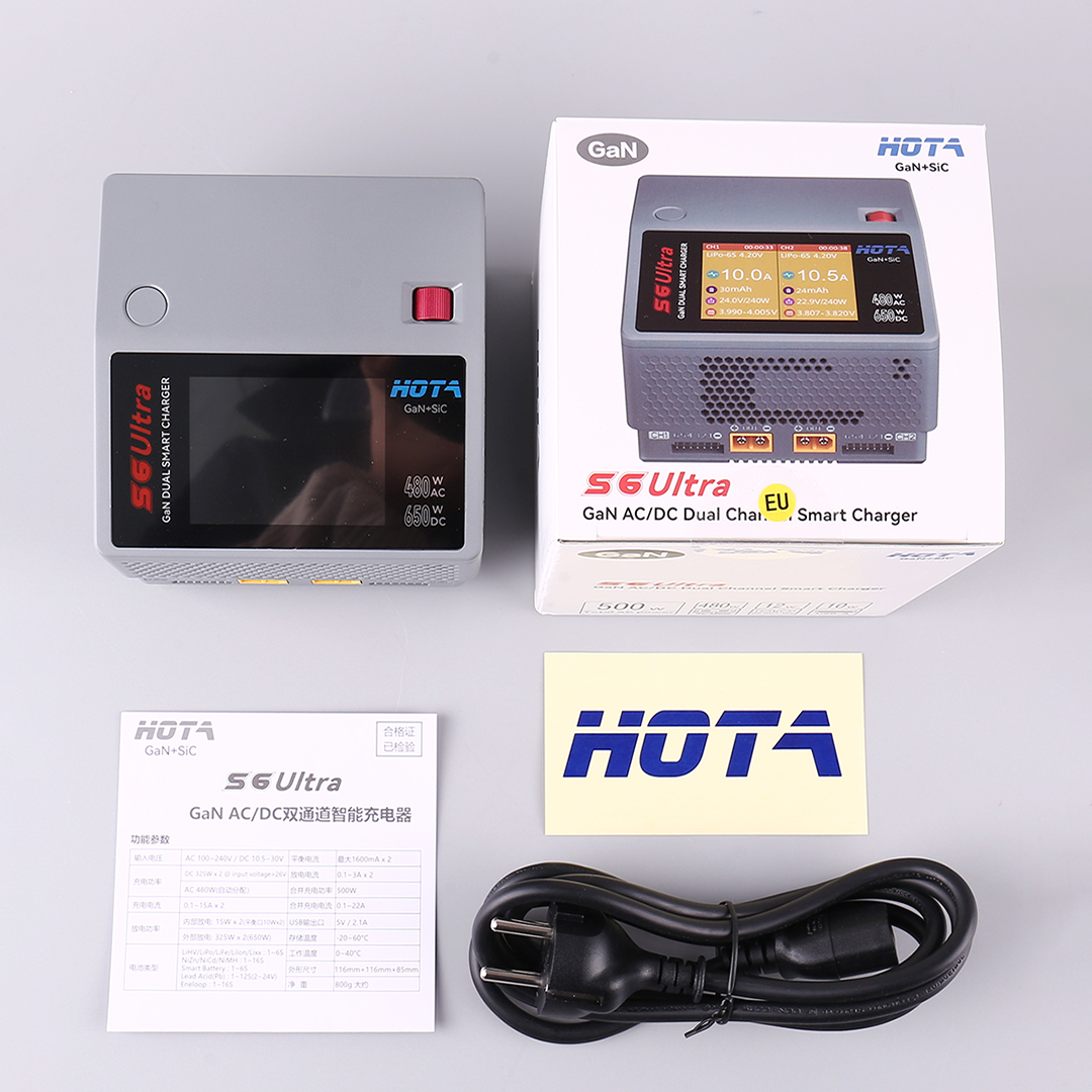 HOTA S6 Ultra Gallium Nitride  - Fpv Drone Charger recensione e prezzo