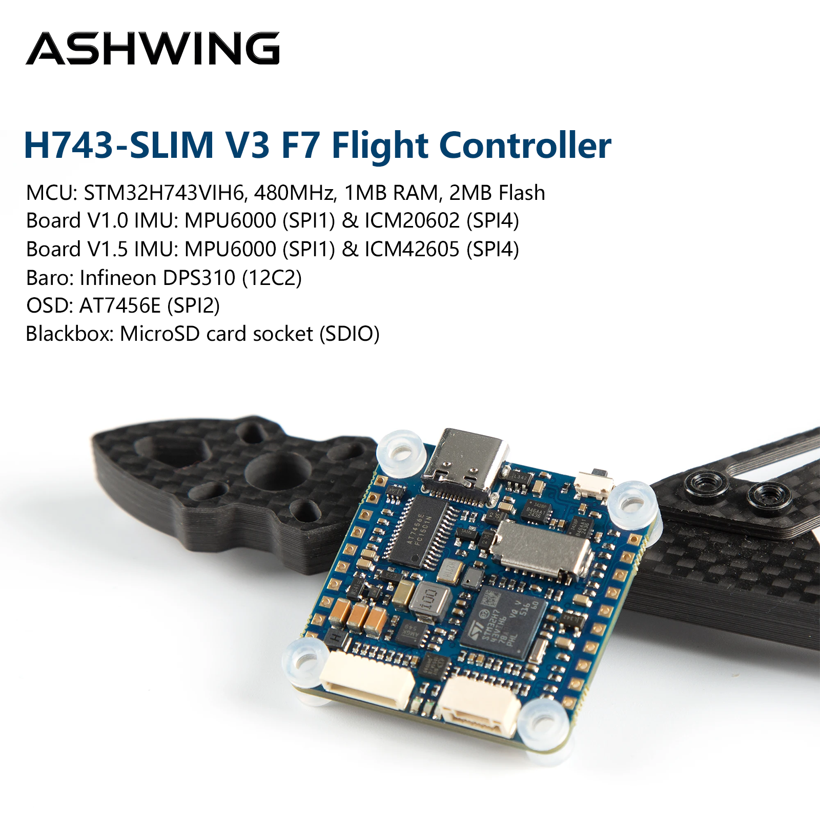 H743-SLIM V3 Flight Controller - Fpv Drone Flight Controller recensione e prezzo
