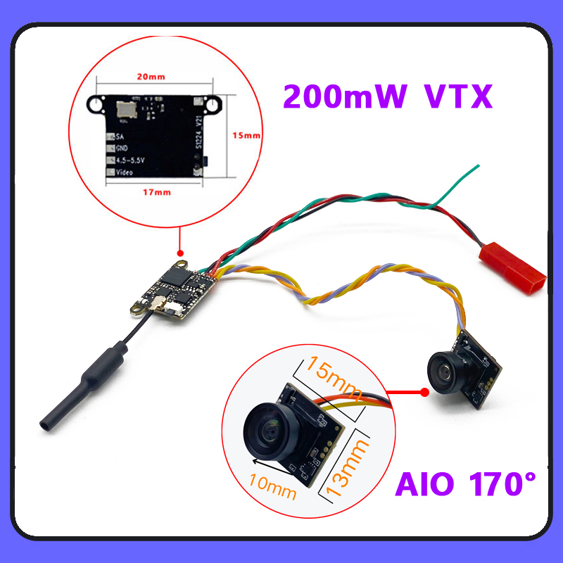 SLONWAKE 5.8G 1200TVL FPV Came - Fpv Drone Transmitter recensione e prezzo