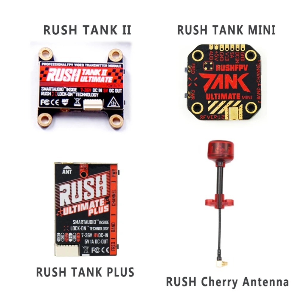 RUSH TANK Ultimate II/Mini/ PL - Fpv Drone Transmitter recensione e prezzo