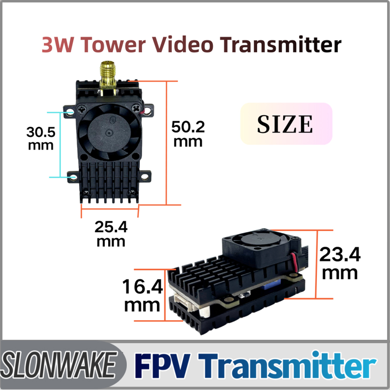 SLONWAKE 5.8G 3000mW Simulatio - Fpv Drone Transmitter recensione e prezzo