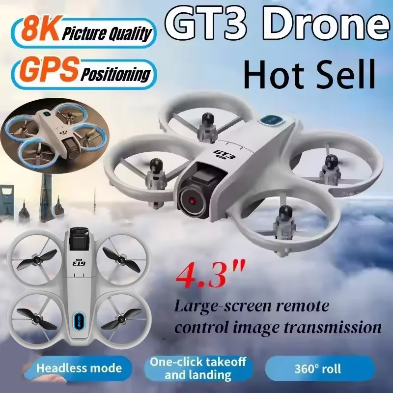 GT3 Drone 8K HD Dual Cameras G - Fpv Drone Charger recensione e prezzo