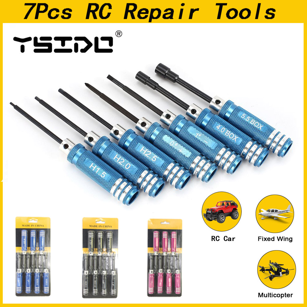 YSIDO 7Pcs 1.5 2.0 2.5mm Hex S - Fpv Drone Tool Kit recensione e prezzo