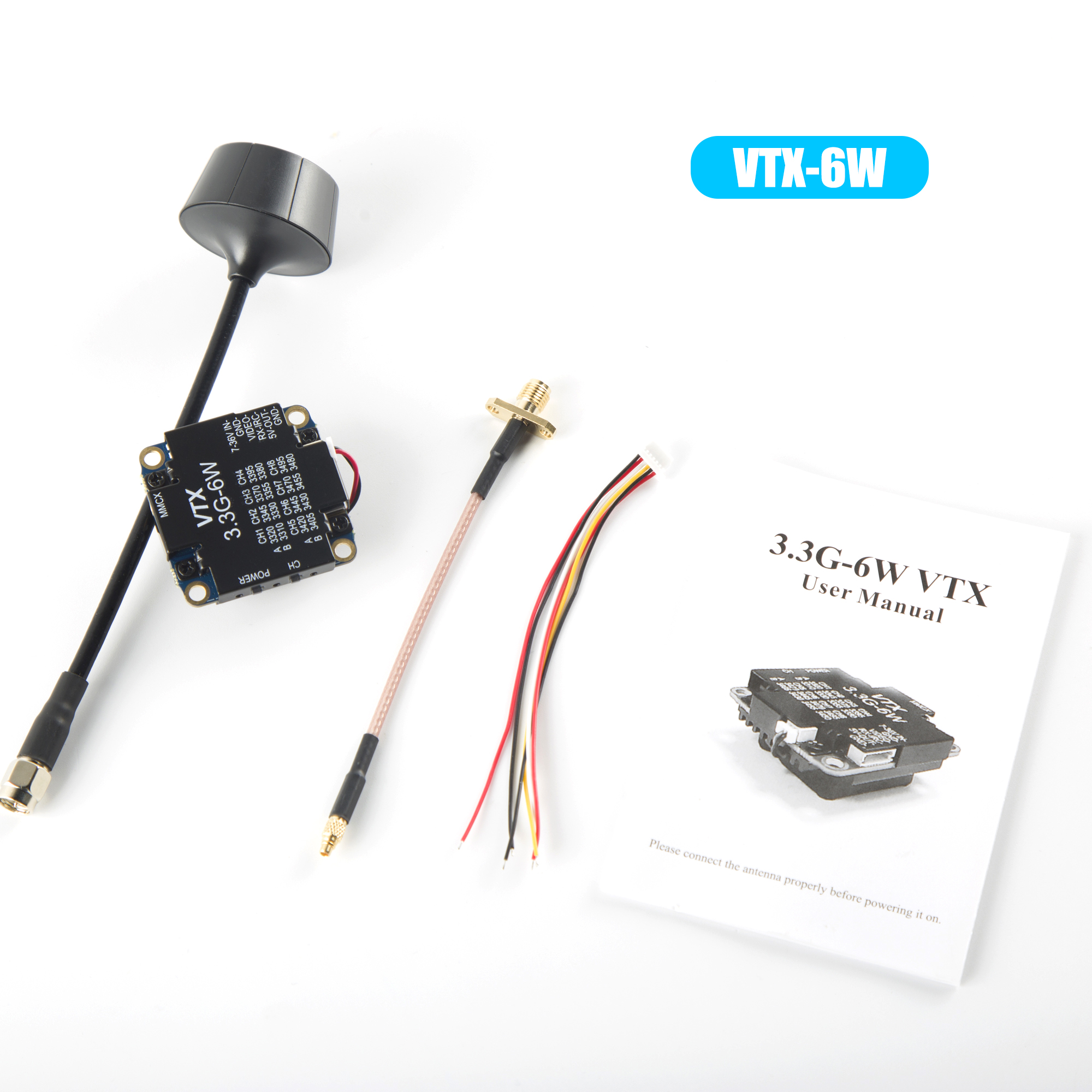 FPV Video Transmitter 3.3G 6W  - Fpv Drone Transmitter recensione e prezzo