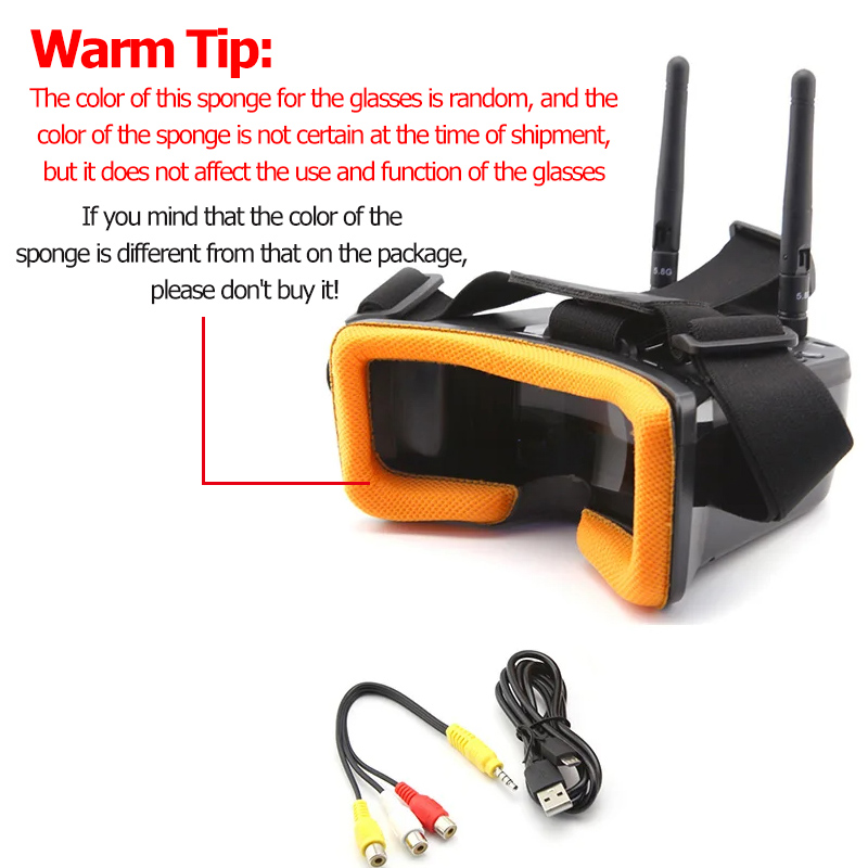 VR009 FPV Video Goggles 3Inch  - Fpv Drone Goggles recensione e prezzo