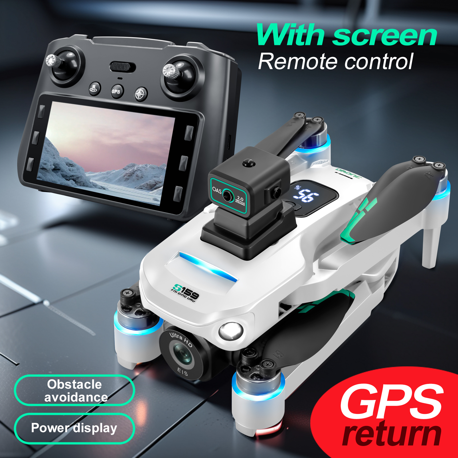 S159 GPS Drone 4K Profesional  - Fpv Drone Charger recensione e prezzo